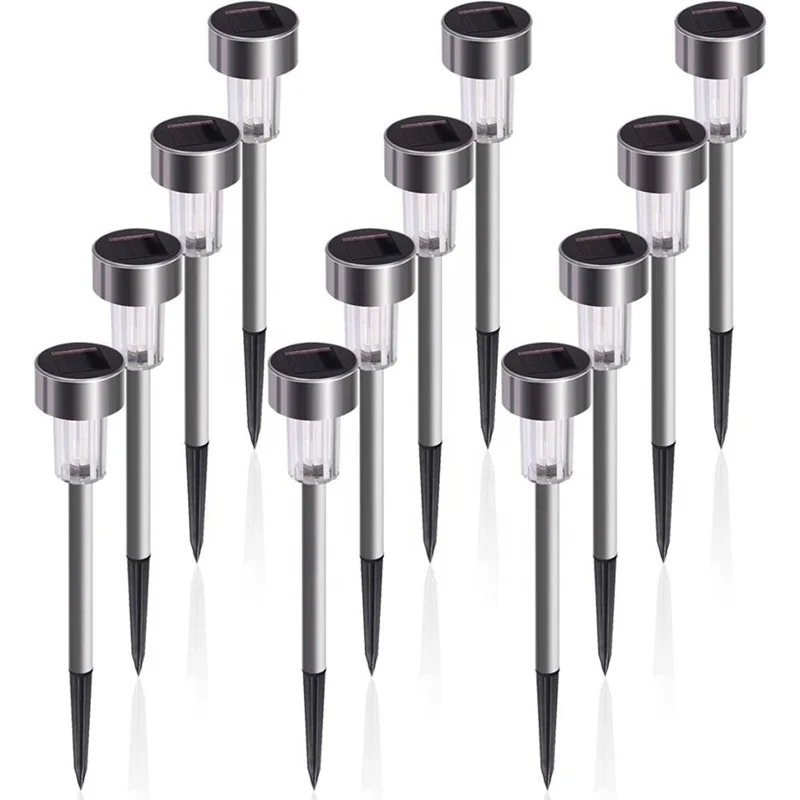 Stainless Steel Outdoor Garden Decoration Solar Light Waterproof Yard