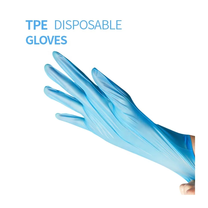 

Medis Jetable Black Handschoenen Powder Free Dental Baby Gant Guanti Luva Handschuhe Examination Guantes Medical Safety Gloves, Blue and transparent