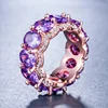 CS04 Promotion Price diamond ring in gold Jewelry zircon ring royal design inlayed rhodium color finger zircon ring