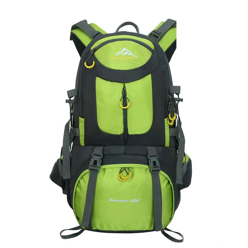 

Hot sale 40L outdoor watertightness polymide camping laptop travel backpack travel bags, Customized