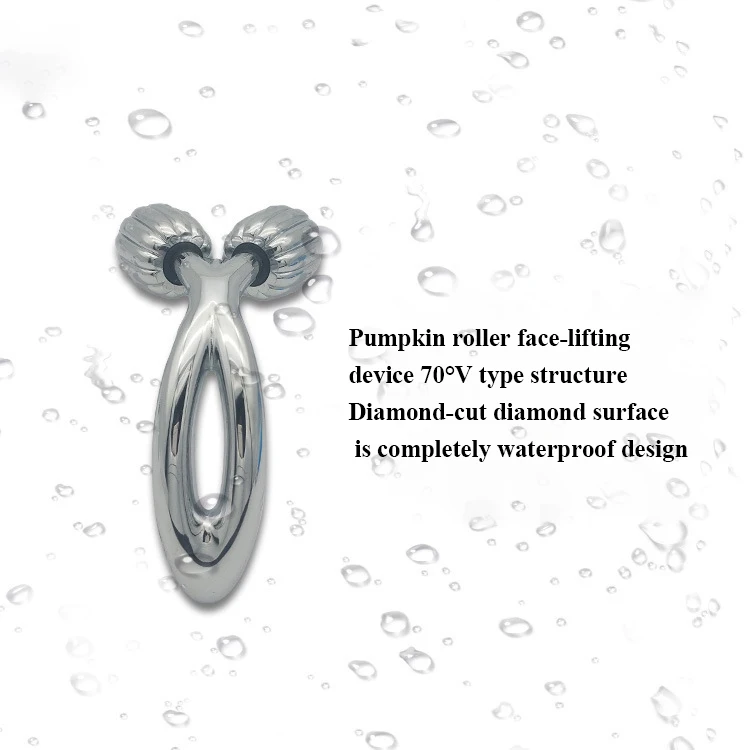 

Multifunctional Beauty 3D Best Crystal Roller Face Lifting Anti-wrinkle Handheld Face Massager, Black