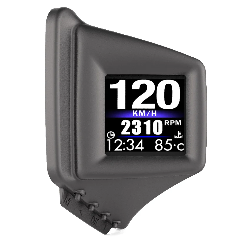 

Free Shipping ELING 1.54inch Car HUD A401 Head Up Display OBD GPS Speed Multiple Data