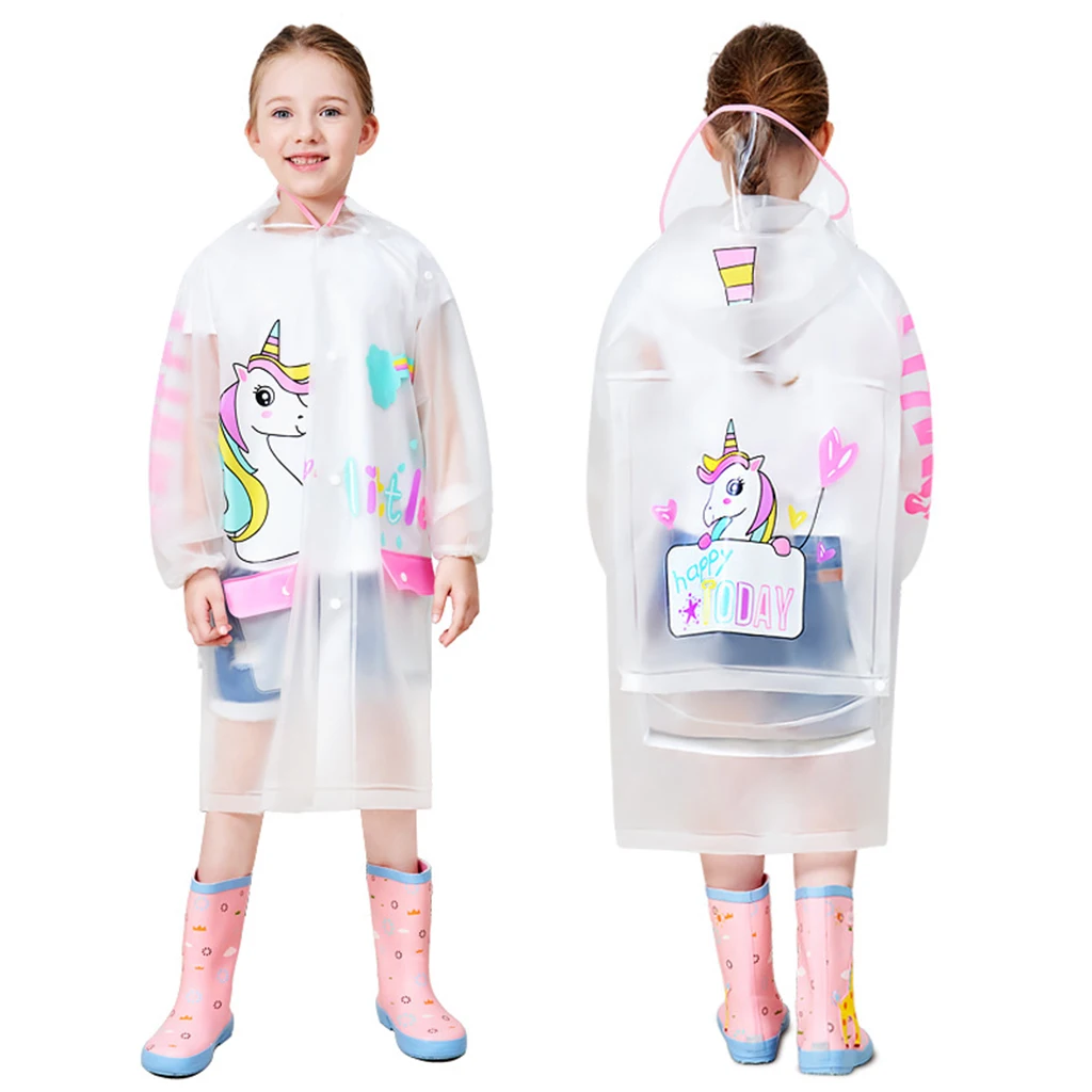 

Best Selling Durable Unicorn Rain Coat Kids Kids Rain Coat Animals Kids Thick Rain Coats, Customized color