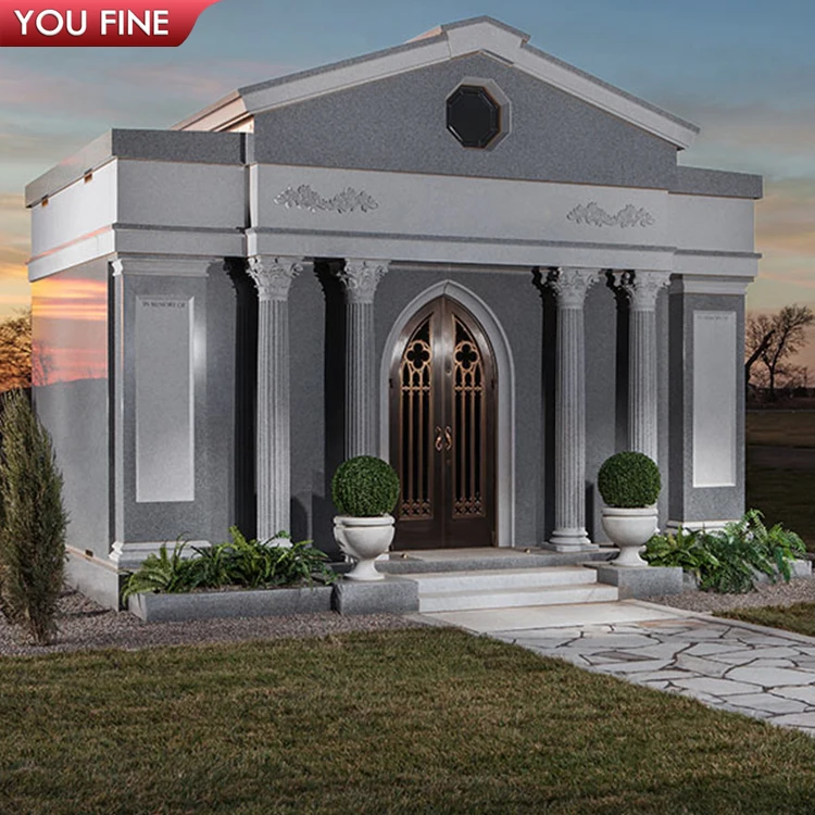 Luxury Design Marble Family Mausoleum For Sale - Buy Marble Family ...