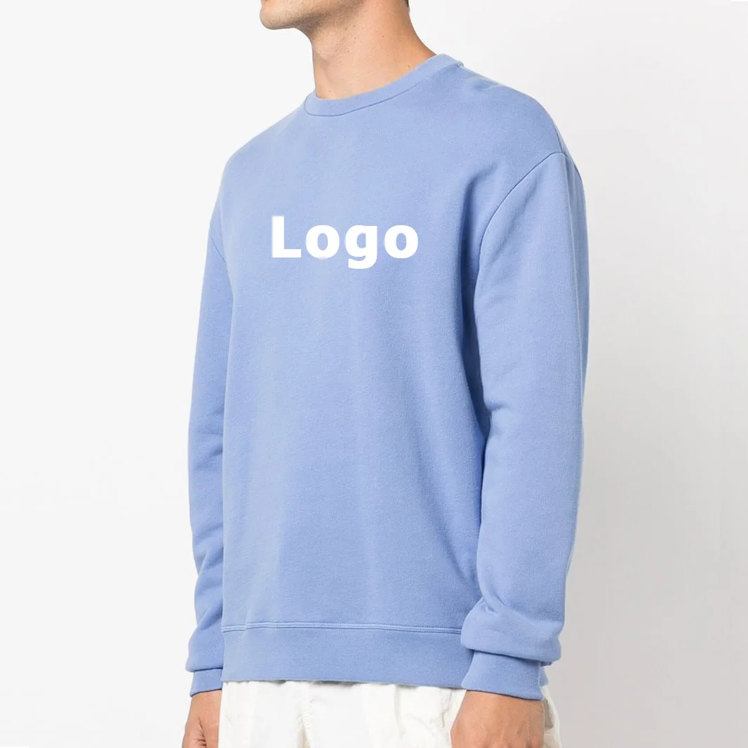 

Wholesale Custom Logo Printed Fleece Blank Plain Plus Size Sweatshirt Heavyweight Streetwear Oversized Crewneck Sweatshirts