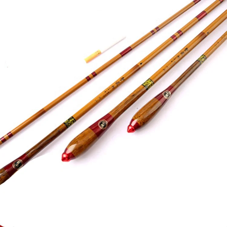 

28 Adjustable 2.7m-6.3m the high carbon bamboo joint feel light and hard crucian carp taiwan rod, Yellow