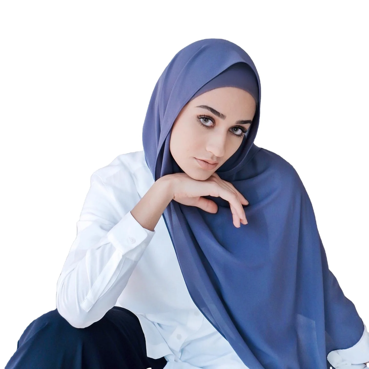 WY Hijab Factory Wholesale New Collection Chiffon Hijab Scarf Muslim Women Chiffon Hijab