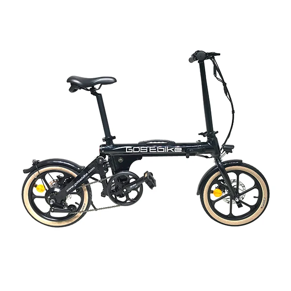

GDSEBIKE anti dumping solution free tax 20 inch Aluminium Alloy frame folding bicycle electric e bike with disc brake