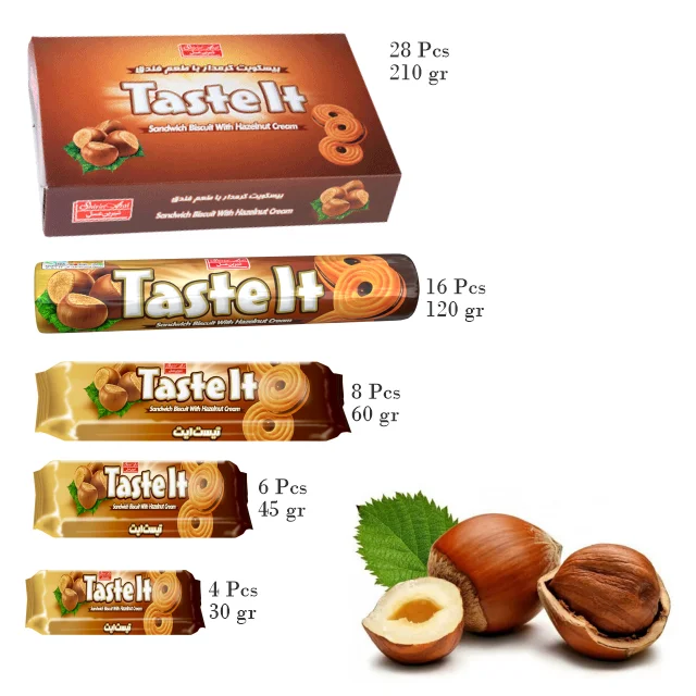 
Taste It Cream Sandwich Biscuit from Iran 