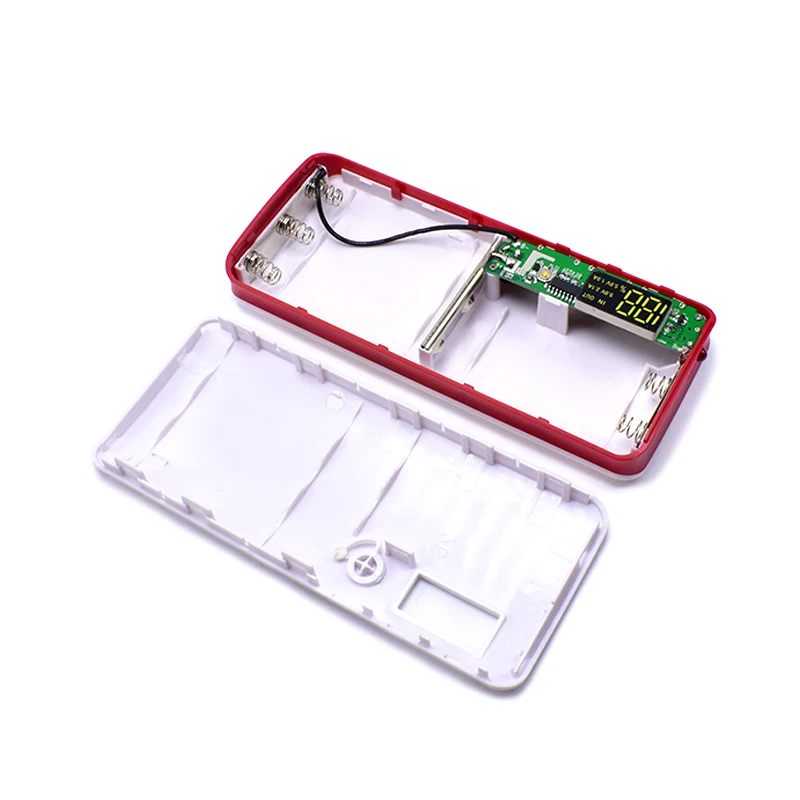

New Arrival 3 USB Ports 5V 2A 5x18650 Power Bank Battery Box Charger Case DIY Box