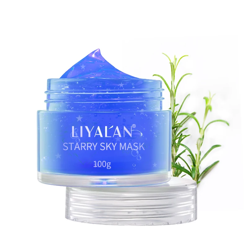 

OEM ODM facial skin moisturizing brightening whitening starry sky face hydrating mask