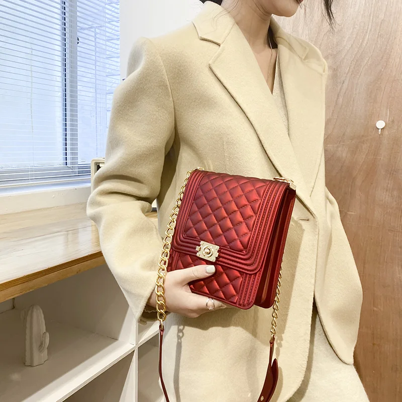 

High Quality Shoulder Bag Women 2022 Trend Handbag Purses Women Summer Colored Fashion Branded Handbag, As picture