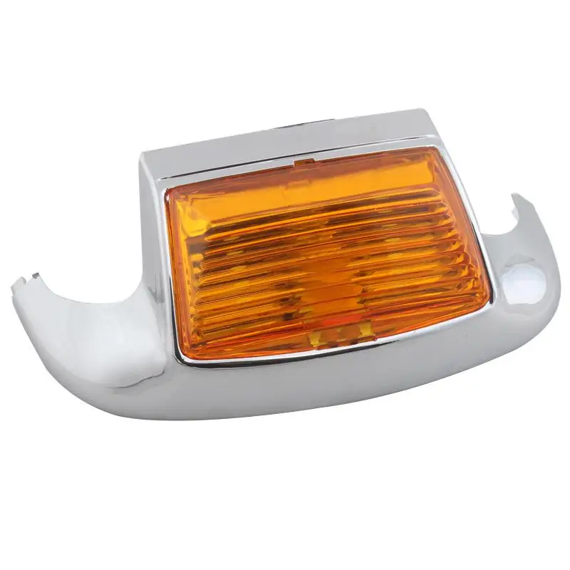 Motorcycle LED Fender Tip Light Front Leading Edge Driving Brake Light For Harley FLSTC FLHT FLHTCU FLHR Motor Parts
