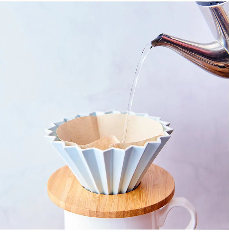Origami Coffee Filter Cup V60 Pourover Coffee Dripoer Filter Buy V60