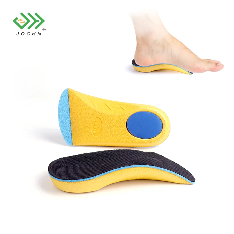 

JIANHUI Shoes Sports Severe Flat Feet 3/4 Insoles Orthopedic Arch Support Inserts