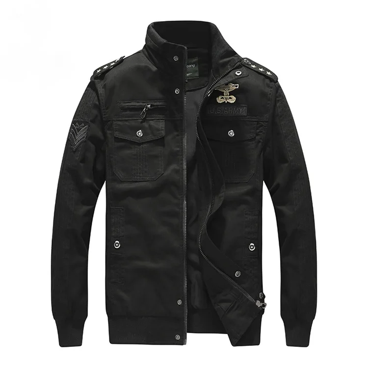 

2021 new fashion bomber jacket men Autumn and winter Plush oversized denim jacket men casual work coat leather jacket men