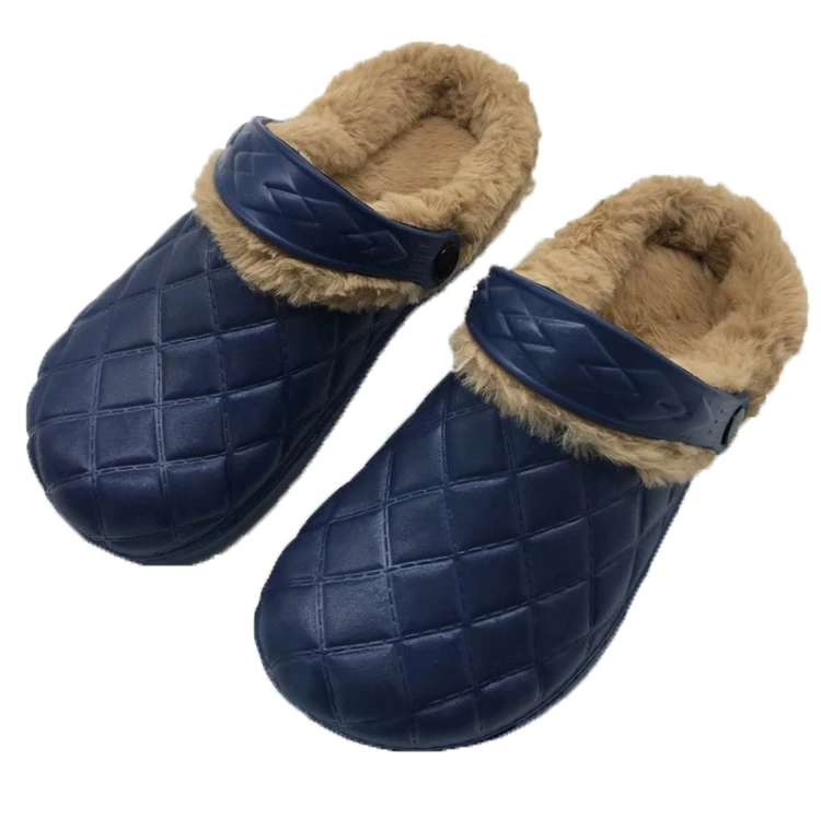 

eva winter fur lining garden clogs, Any colors