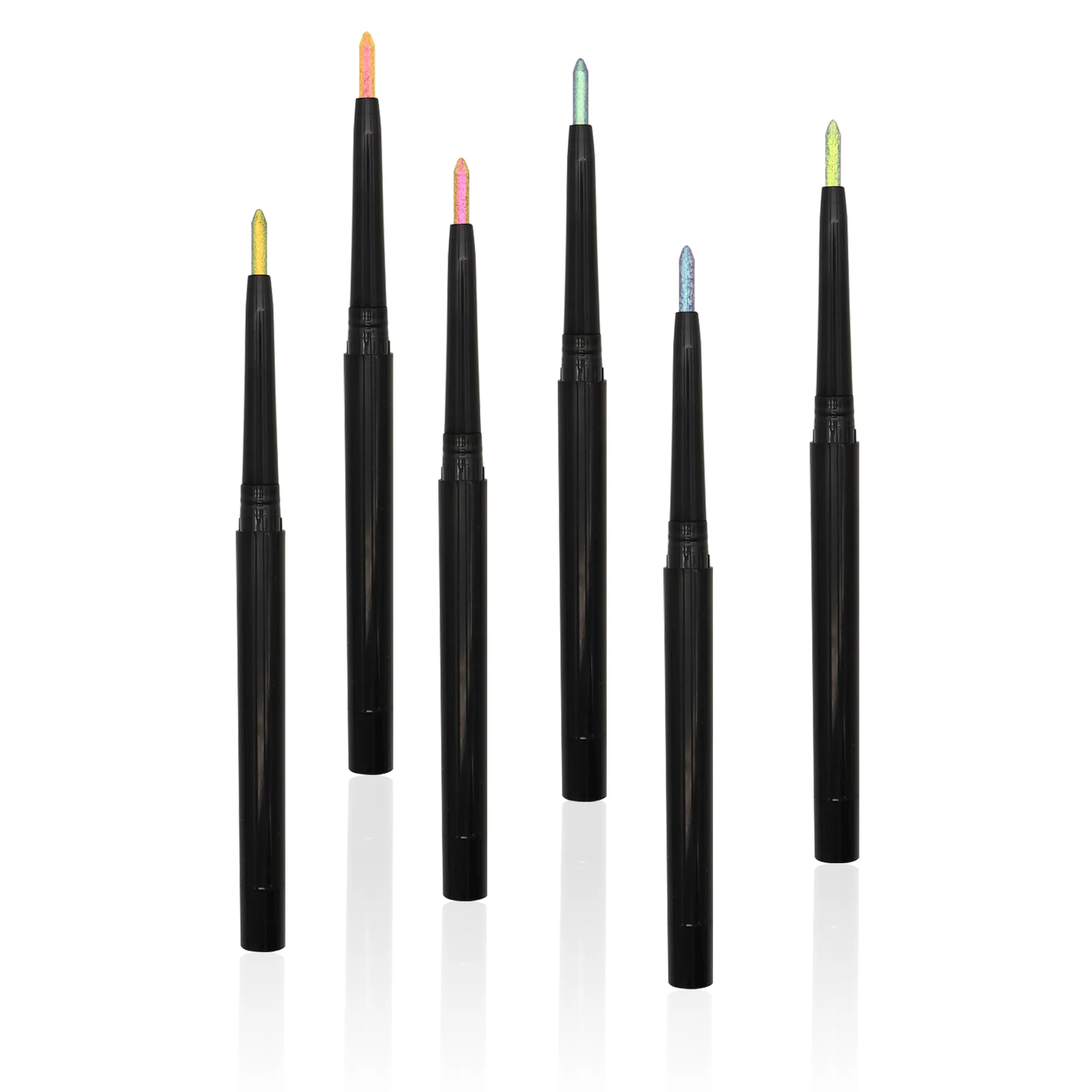 

No Smudge Super Slim Gel Felt Tip Eye Liner Eye Pencil, Colorful