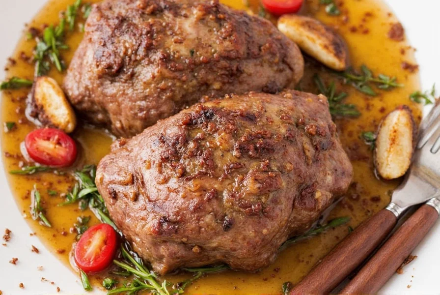 Rosemary Sprigs on Roasted Lamb