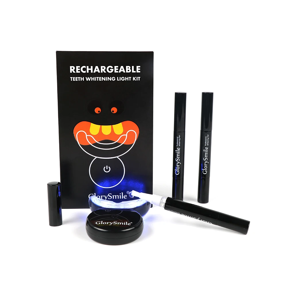 

High Quality Non Peroxide 16 LED Blue Light Teeth Whitening Kit PAP