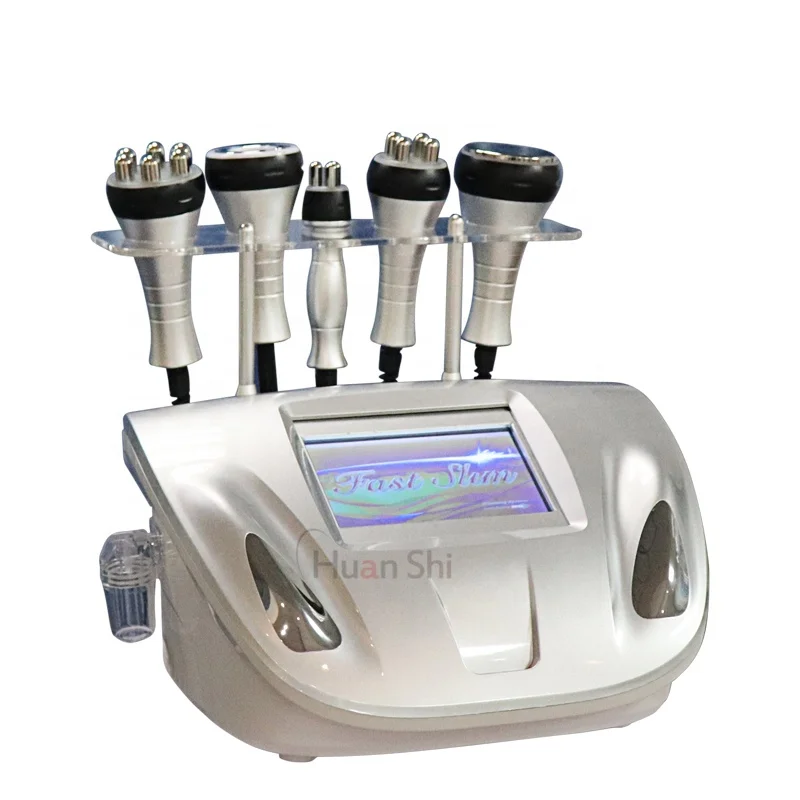 

Multifunction Ultrasonic Cavitation RF Vacuum Body Slimming Machine For Face Lift, Grey