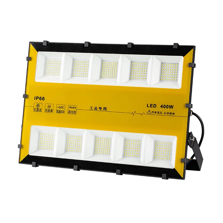 High quality ip66 waterproof AC180-245V outdoor led flood light 400w rechargeable led floodlight