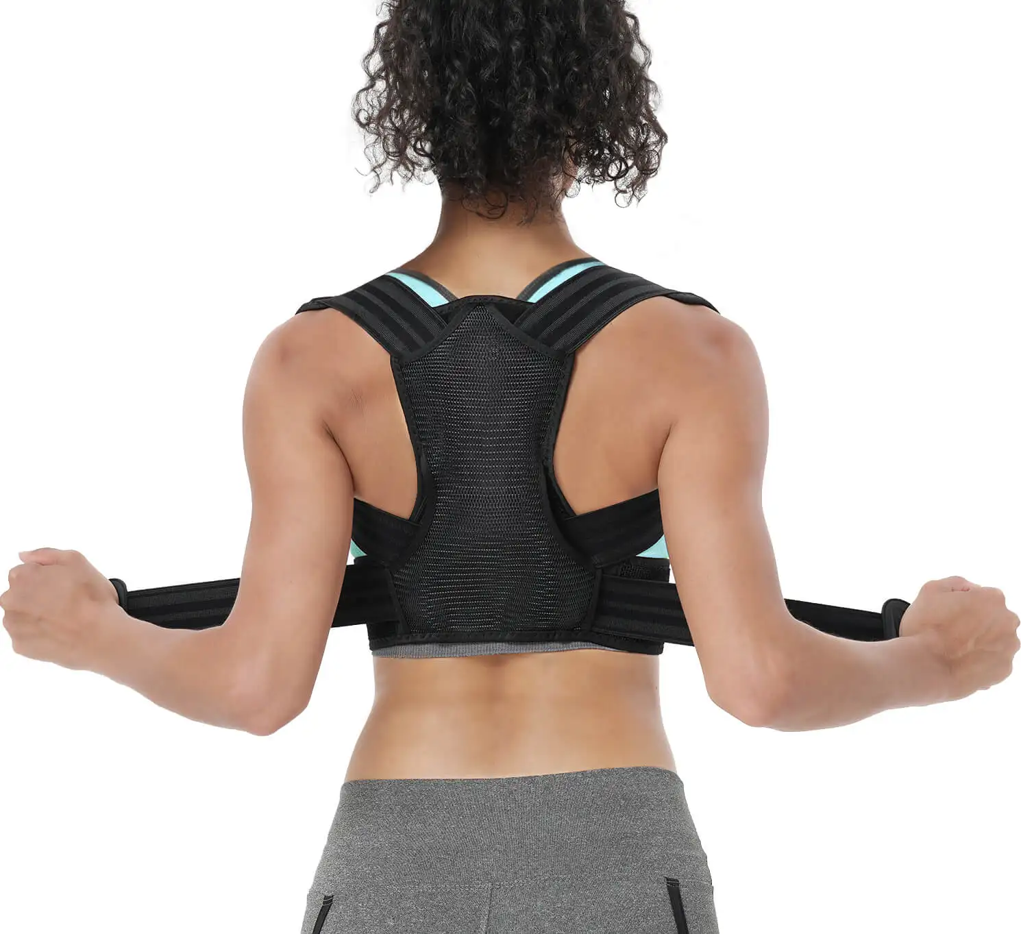 

Wholesale Upper Adjustable back brace Postural Correction Belt back brace posture corrector for men and women