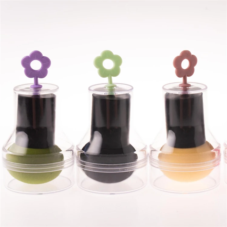 

Factory Price Quan Puff Cosmetic Microfiber Beauty Sponge Makeup Blender Velvet, Customized color