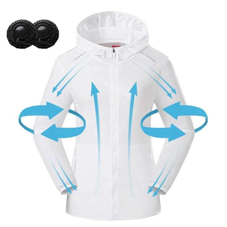 

Quick Drying Sunscreen Battery Air Conditioned Jacket Cooling Clothes