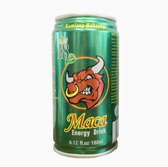 
Bulk OEM tin canned 180ml boost maca energy drink for sale 