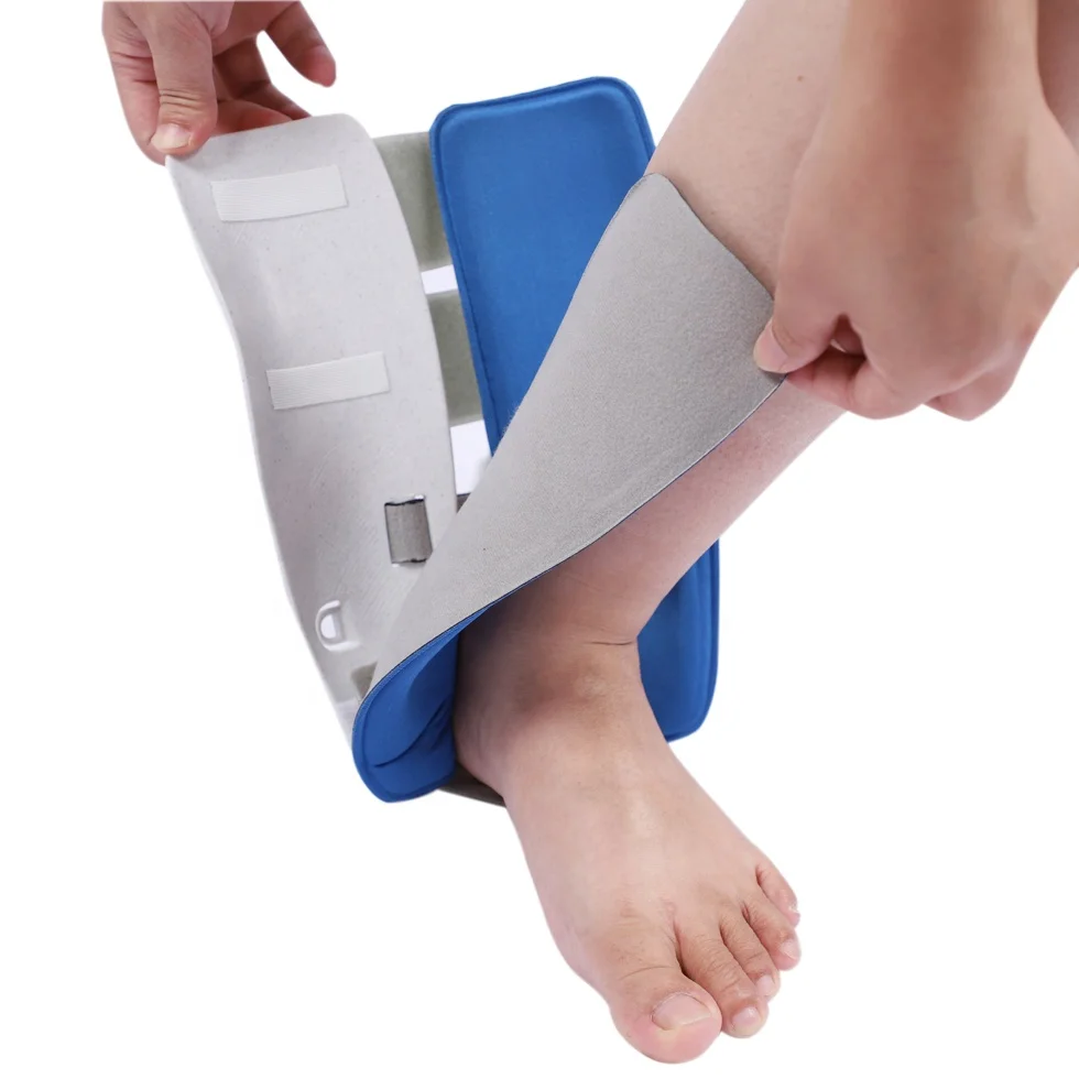 

Gray blue white black Ankle Stabilizer Brace Stabilizing Stirrup Splint