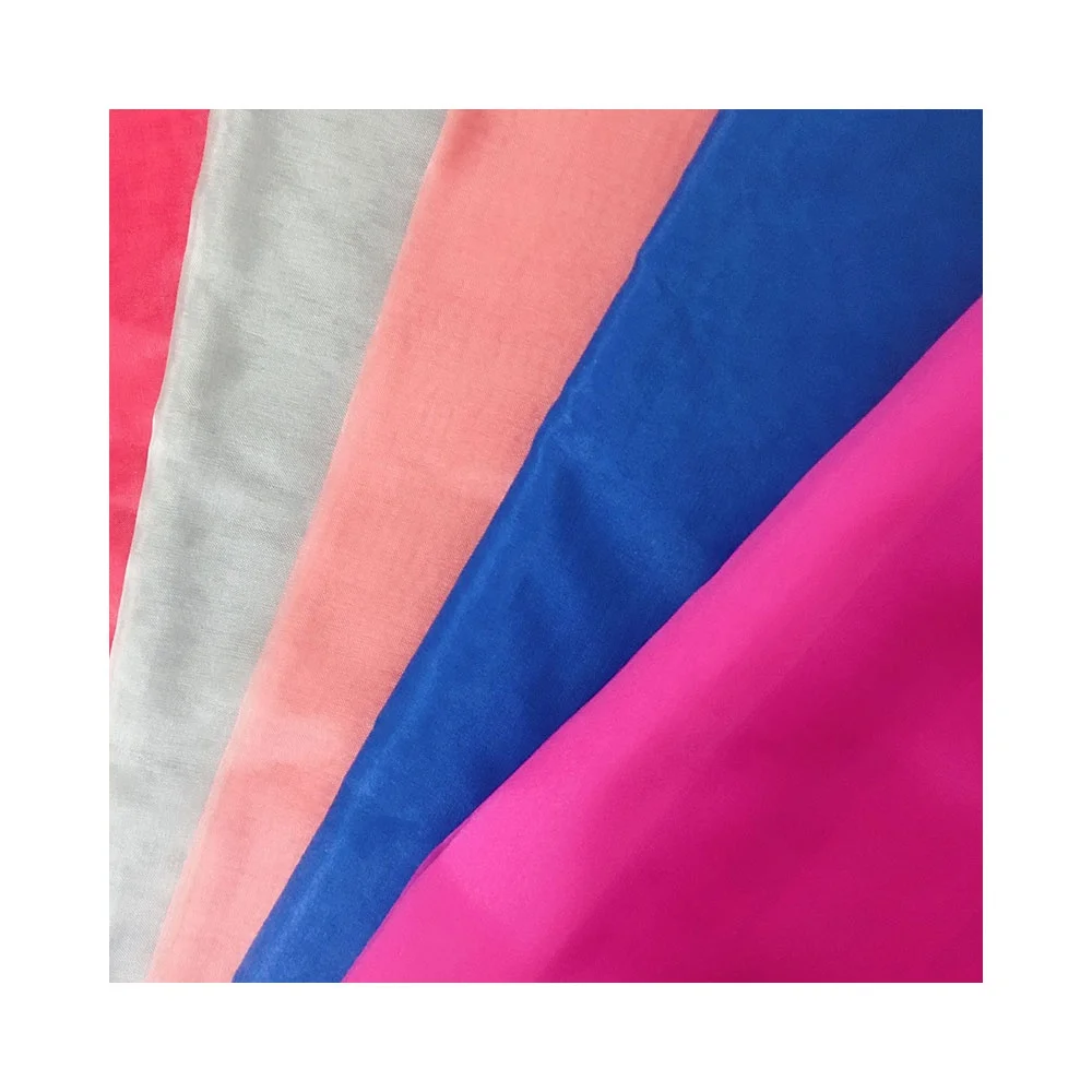 
Cheap wholesale printed douppion 100% silk fabric for clothing 