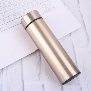 Image of Custom vacuum flask 350ml 500ml Smart Thermos Water Bottle with Led Temperature Display