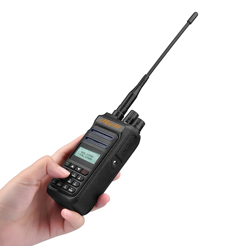 

Chierda OEM ODM Communication Dual Band Two Way Radio Tail Elimination DTMF Radio Communicator Walkie Talkie