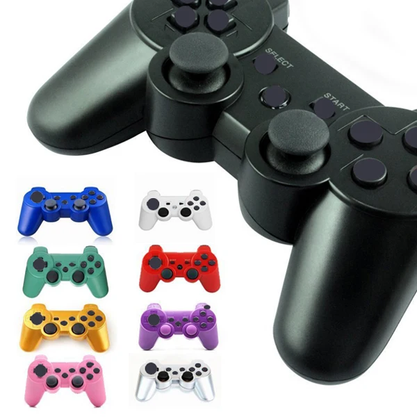 

11 Colors Wireless Controller Joypad Game Console Gamepad for Sony PS3 P3 for Playstation 3, Black, white red blue green yellow