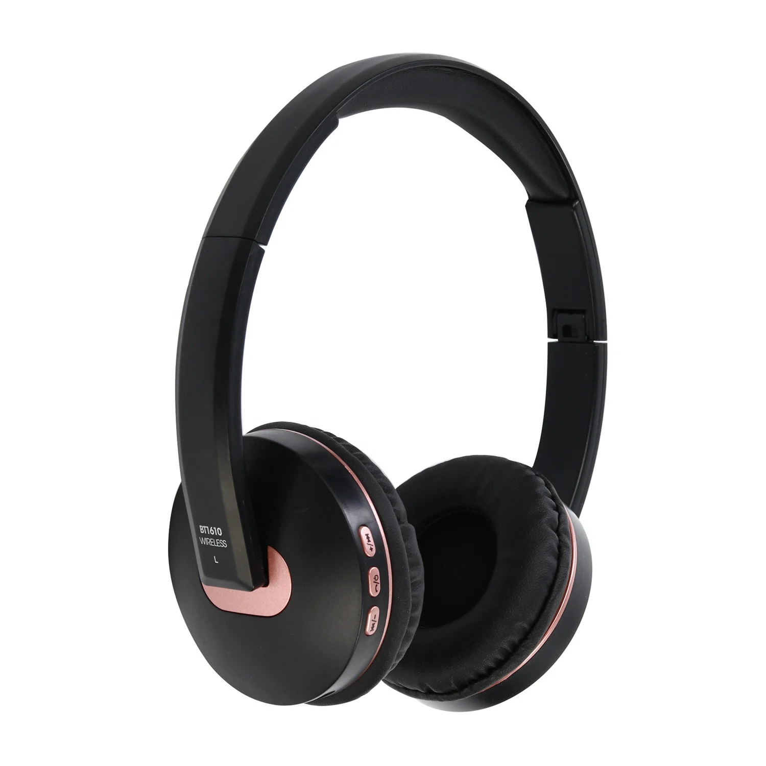 

New products version 5.0 foldable high sound quality wireless smart earphones, big earmuffs sports earphones