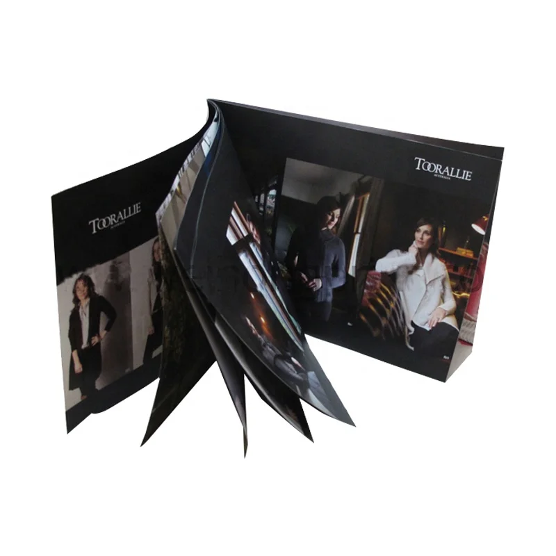 
Customized wholesale full color beautiful printed magazine 