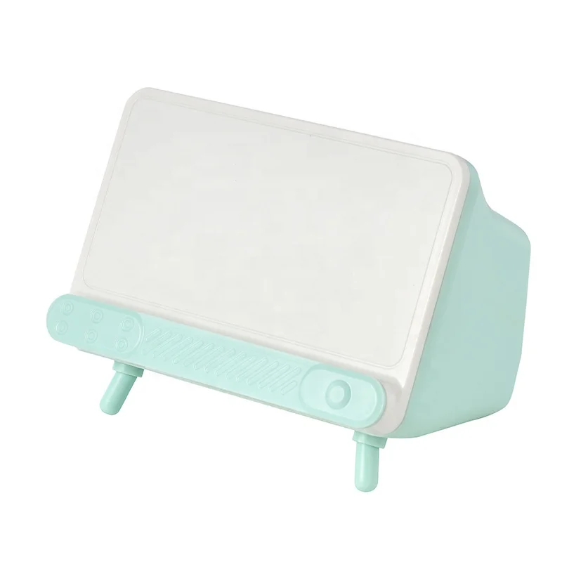 

New Design Desktop Table TV Creativity Tissue Paper Box Multifunctional Phone Holder Room Storage, White