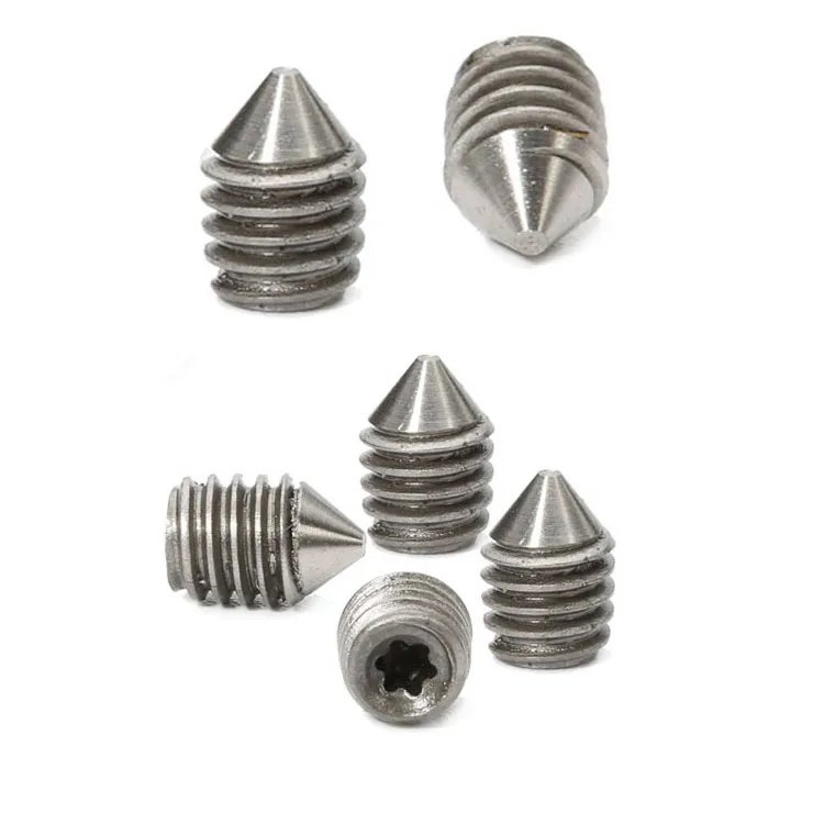 不锈钢 ss304 锥点 torx 插座固定螺丝