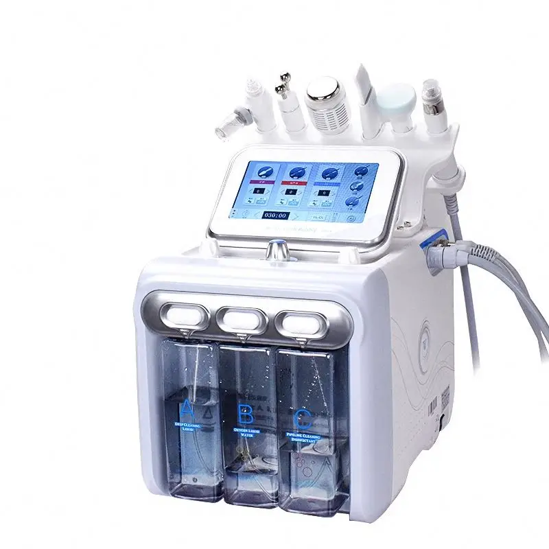 

Full Water Facial Machine Dermaplaning Cryo Remover Peel Micro Hydro Systems 5 In 1 Dermabration 4 Hydra Oxygen
