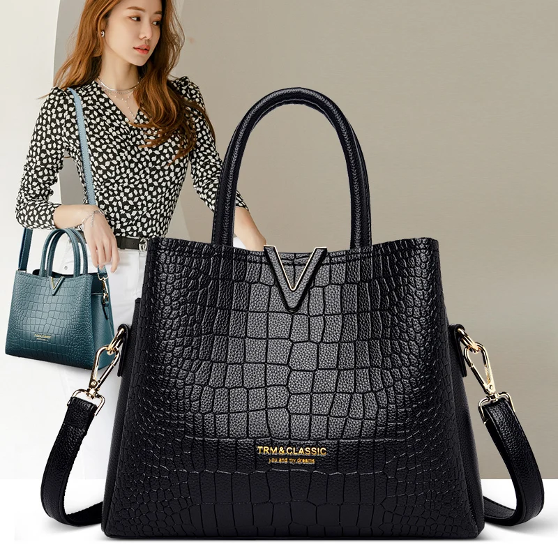 

2021 wholesale Fashion luxury women shoulder bags tote handbags brand designer ladies handbag, Customized color