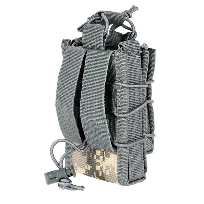 

Molle Double Decker Mag Pouch Clip Holder Hunting Bag Tactical Pouch