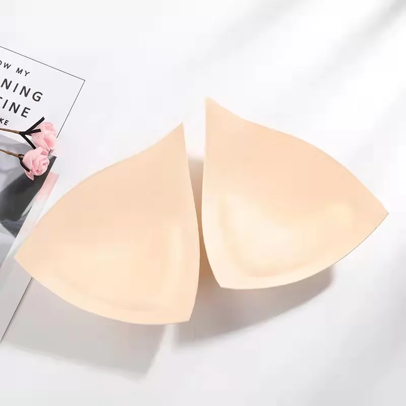 

High-quality bra cup foam inserts padding, White black khaki (other color customization)
