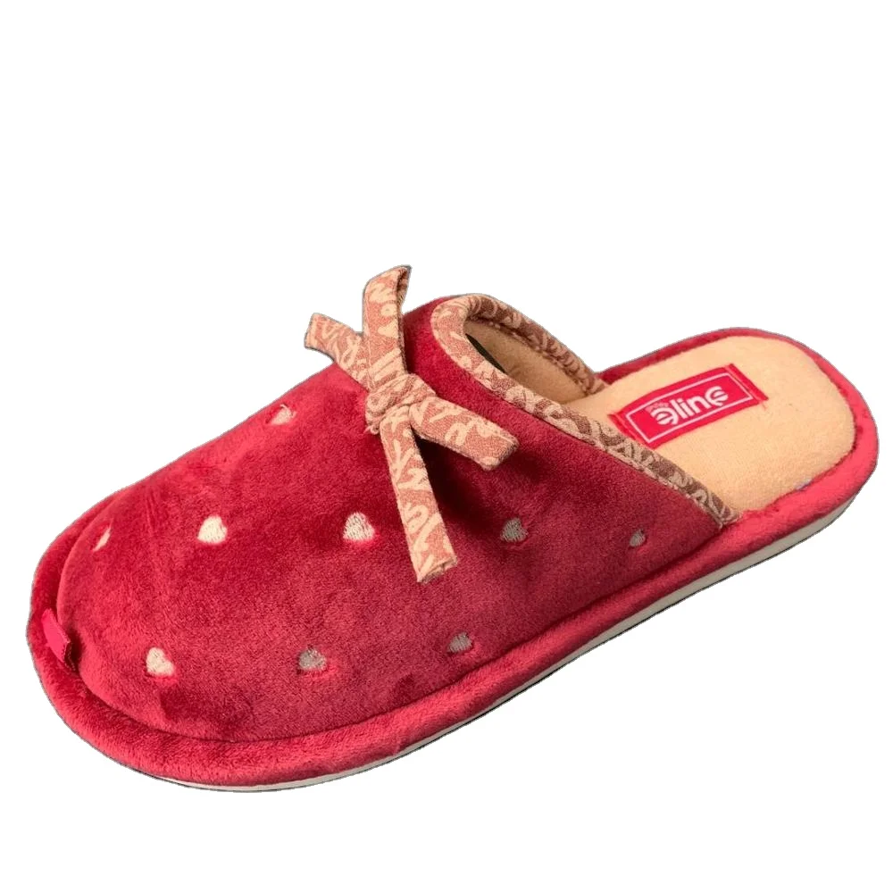 

China professional manufacture baby winter slippers winter slippers women, Red,black,pink,blue,ect.