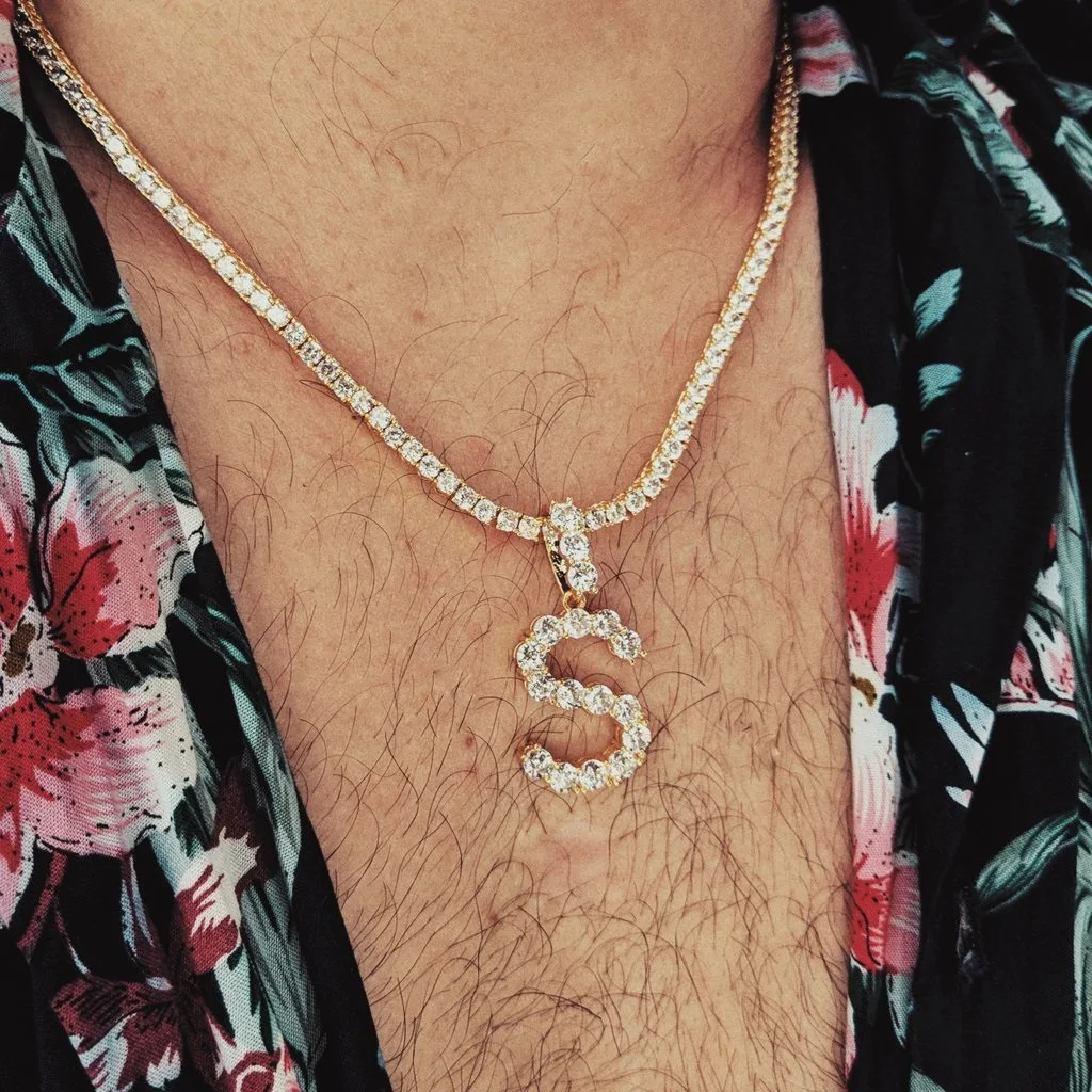 wholesalers Men women personalised custom name necklace sterling silver jewelry