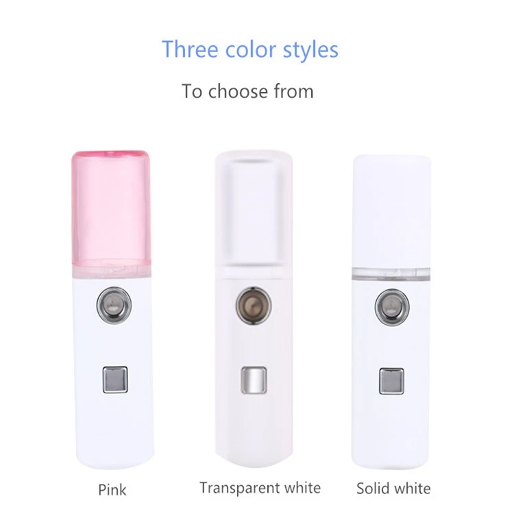 
Seaman Mini Electronic Beauty Apparatus Facial Nano Sprayer Water Replenishment Handheld Cold Spray Device 