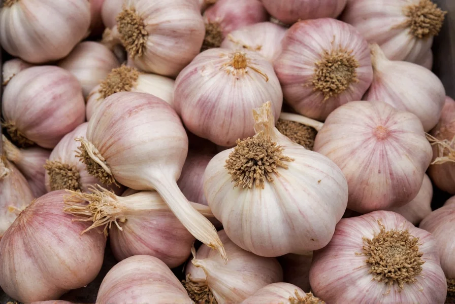 Garlic buying guide infographic