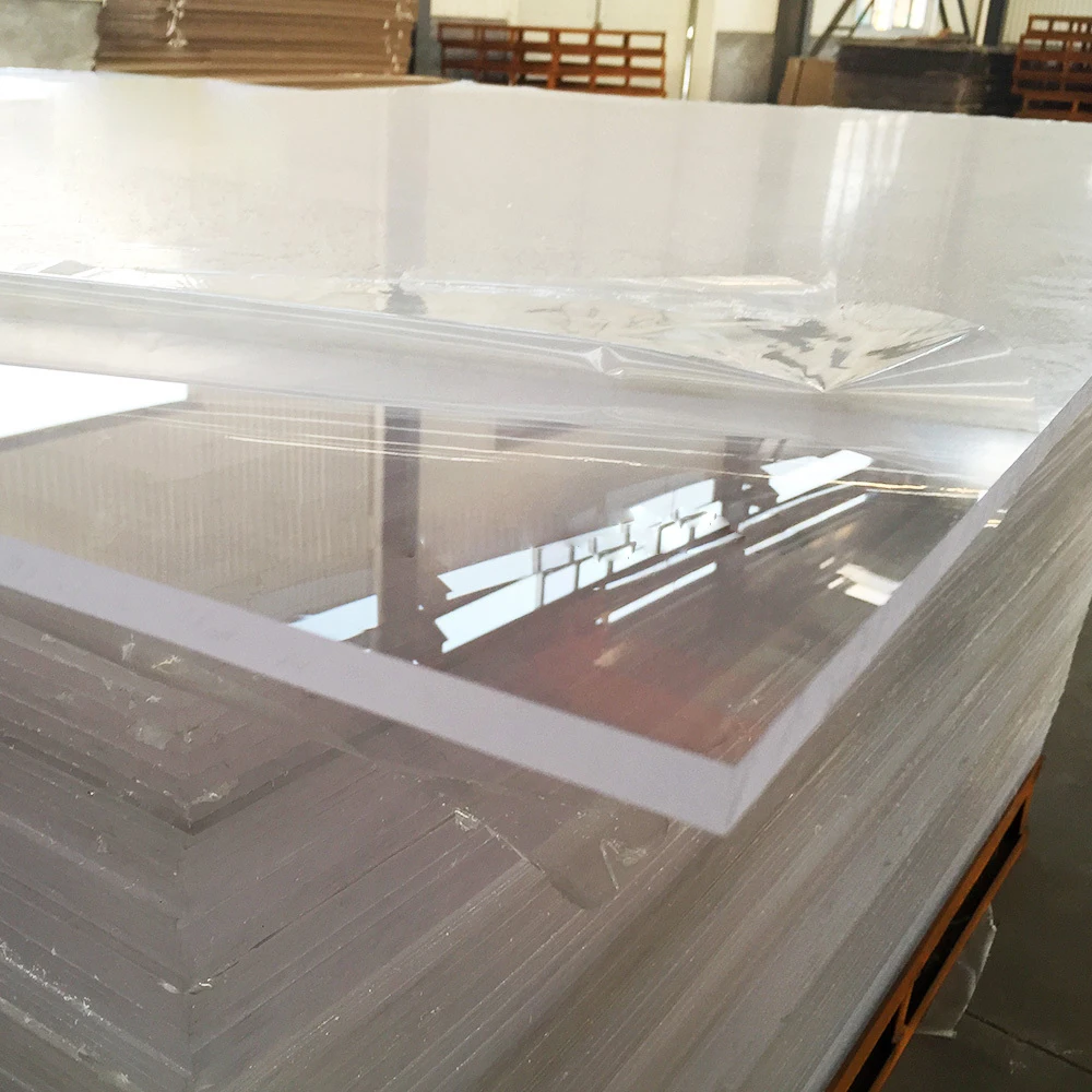 Yageli China Plexiglass Manufacture Custom Thick Cast Clear Acrylic