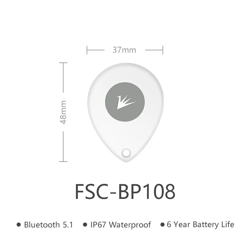 

Feasycom IP67 Bluetooth 5.1 Beacon 400m long range Waterproof iBeacon for IoT indoor location