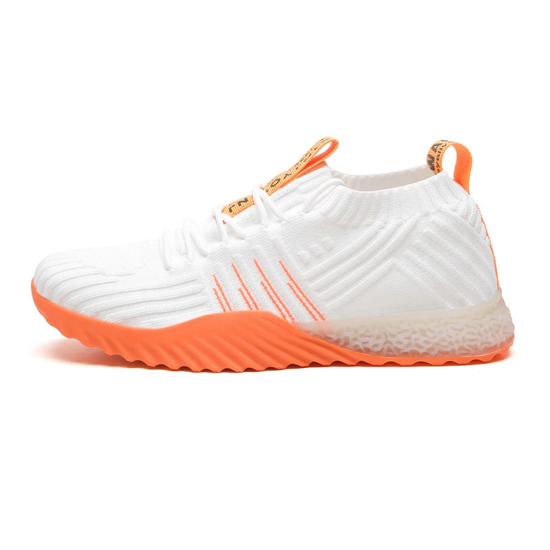 

hot sale sports shoes unisex Custom Sneaker Manufacturer Knitting Fabric Sport Shoes for Men, Picture